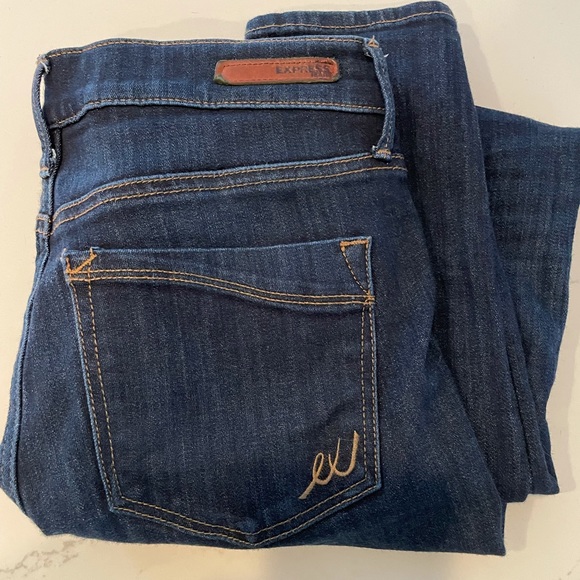 Express Jean Leggings Mid Rise Size 6